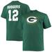 Men's Fanatics Branded Aaron Rodgers Green Bay Packers Big & Tall Player Name Number T-Shirt