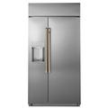 Café 48" Energy Star Counter Depth Side-by-Side 29.6 cu. ft. Smart Refrigerator in Brown | 84 H x 48 W x 28.5 D in | Wayfair