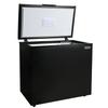 Newair 7 Cubic Feet cu. ft. Garage Ready Chest Freezer w/ Adjustable Temperature Controls in Black | 33.3 H x 22.2 W x 37.4 D in | Wayfair