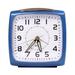 Ebern Designs Quartz Alarm Tabletop Clock Plastic/Acrylic in Blue | 3.9 H x 3.54 W x 2.13 D in | Wayfair 14ACB463EAEB4A2C8E907832C9E37D5D