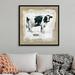 August Grove® Burlap Cow - Graphic Art Print on Canvas Canvas | 37.7 H x 37.7 W x 1.75 D in | Wayfair 0F44C4D4C1924ADD97064EFCB6A05C26