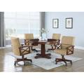 Winston Porter Napeague 2 Game 48" Multi Game Table Wood in Brown | 30 H x 48 W in | Wayfair 2CD119AB748145C48777AC1254D91FA9