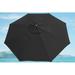 Arlmont & Co. 13 Ft Patio Umbrella Replacement Canopy Market Table Top Outdoor Beach Garden | 155.9 H x 155.9 W x 0.01 D in | Wayfair