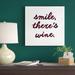 Andover Mills™ 'Wine Sentiment III' Textual Art on Canvas Canvas, Wood in Brown | 38 H x 38 W x 1 D in | Wayfair 130B4DFE0AB64C438976F73199CF0132