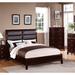 Winston Porter Agatho Standard Bed Wood & /Upholstered/Faux leather in Brown | 52 H x 83.5 D in | Wayfair 0C2D0D872D8E4CA78A11C020F75BD2DC