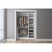 Closet & CO South Dakota Closet System Walk-In Sets Manufactured Wood in Brown/Gray | 94 H x 21 D in | Wayfair UC.540301