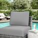 Sol 72 Outdoor™ Rochford Outdoor Cushion Cover Acrylic in Gray/Brown | 4 H in | Wayfair 4AFBDF35E4624CF58E4925D14CC2D0CD