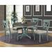 Ophelia & Co. Cierra 4 - Person Dining Set Wood in Blue | Wayfair F00E2009D6F54D8181FB8A757130BF5C