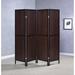 Williston Forge Carrasquillo 69.5" W x 70.25" H 4 - Panel Folding Room Divider Wood in Brown | 70.25 H x 69.5 W x 0.75 D in | Wayfair