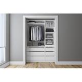 Closet & CO South Dakota 54" W Closet System Reach-In Sets Manufactured Wood in Brown | 98 H x 21 D in | Wayfair UC.540401