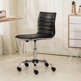 Wrought Studio™ Penkridge Task Chair Upholstered/Metal in Brown | 31 H x 22.8 W x 23.62 D in | Wayfair 4F7CEB14CD80412CADB8357CC304D85A