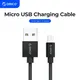 ORICO-Câble micro USB 2.0 pour recharge de smartphones longueur 30cm x 5 noir/blanc pour redmi