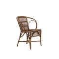 Chaise repas en rotin antique