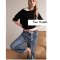 Free People Jeans | New Free People Sizes Xs Rockwell Slouchy | Color: Red | Size: Extra-Small