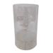 Charlton Home® Glass & Stone Candlestick Glass/Stone in Gray | 5.1 H x 3.1 W x 3.1 D in | Wayfair 485D2C50D756460592D552C7B6EB0130