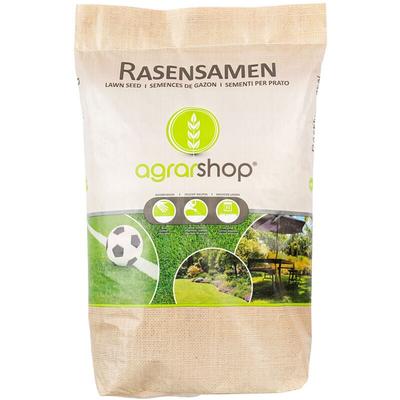 Agrarshop Rasensamen Sportrasen Aktiv 10 kg Familienrasen Grassamen Spielrasen