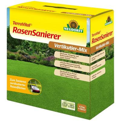TerraVital® RasenSanierer Vertikutier-Mix 4,5 kg für 150 m² - Neudorff