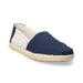 TOMS Women's Espadrille Alpargata Shoes, Size: 7, Blue