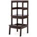 Isabelle & Max™ Cirillo Kitchen Step Stool Wood in Brown | 35 H x 15 W x 16.5 D in | Wayfair 20386684B8D44E6B9F04A63073C60542