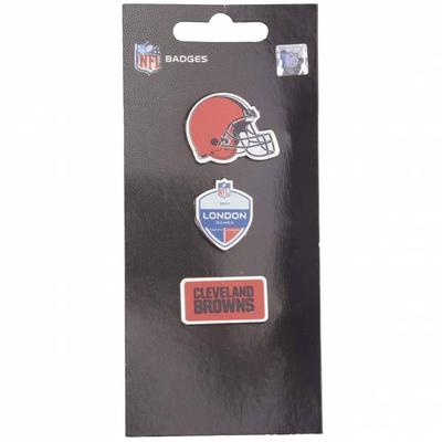 Cleveland Browns NFL Metall Pin Anstecker 3er-Set BDNF3HELCL