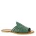 BEARPAW Rosa - Womens 7 Green Sandal Medium