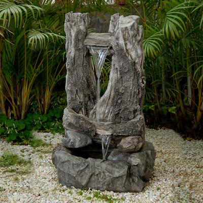 Wood Water Fall Water Fountain- Jeco Wholesale FCL015