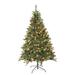 7 Feet. Pre-Lit Berrywood Pine Artificial Christmas Tree- Jeco Wholesale ST71