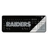 Las Vegas Raiders Diagonal Stripe Wireless Keyboard