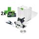 Scie plongeante Festool tsc 55 KEB-Basic 18V - Sans batterie, ni chargeur - 577025