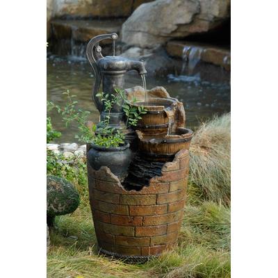 Glenville Water Pump Cascading Water Fountain- Jeco Wholesale FCL003