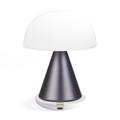 Lampe LED portable large en ABS gris