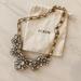 J. Crew Jewelry | J.Crew Crystal Statement Necklace | Color: Gold/Silver | Size: Os