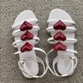 Gucci Shoes | Authentic Girls Gucci Sandals In White | Color: White | Size: European Size 30