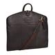 Genuine Leather Suit Carrier Bag Brown Suiter Case Dress Garment Cover Travel Bag Fortune