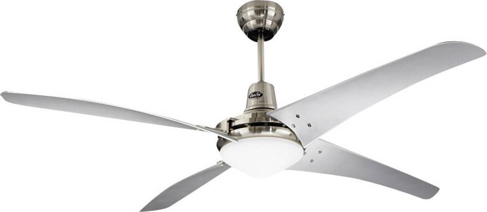 CasaFan Mirage Deckenventilator (Ø) 142 cm Flügelfarbe: Silber Gehäusefarbe (Details): Chrom (gebür Image