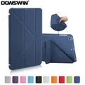 Étui en cuir PU ultra fin pour iPad Mini 1 2 3 4 5 7.9 pouces couverture intelligente avec support