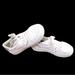 Zara Shoes | Kid Zara Silver Star Casual Running Athletic Shoe White Laces Size 2.5 Youth | Color: Silver/White | Size: 2.5 Us / 34 Eu