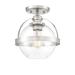 Savoy House Pendleton 9 Inch 1 Light Semi Flush Mount - 6-7200-1-SN