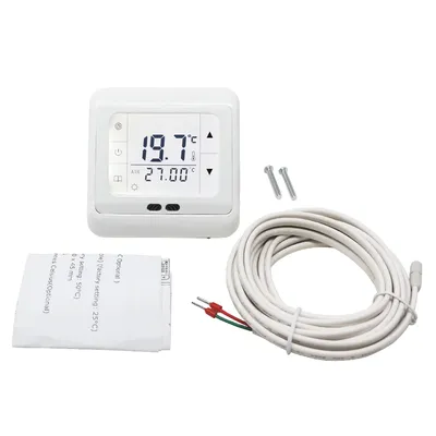 Thermostat de chauffage au sol numérique sous 16A régulateur de sol chaud température mécanique