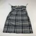 American Eagle Outfitters Dresses | Ae American Eagle Plaid Strapless Dress | Color: Black/White | Size: 8