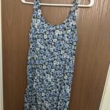American Eagle Outfitters Dresses | American Eagle Floral Dress | Color: Black/Blue | Size: S