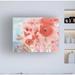 Winston Porter Poppy Field 3 by Sheila Golden - Wrapped Canvas Painting Print Canvas in Orange/Pink | 18 H x 24 W x 2 D in | Wayfair
