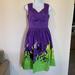 Disney Dresses | Disney Maleficent A-Line Dress | Color: Green/Purple | Size: S