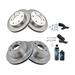 2003-2006 Cadillac Escalade ESV Front and Rear Brake Pad and Rotor Kit - TRQ