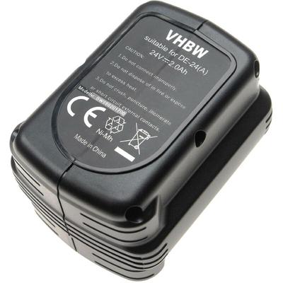 Vhbw - Akku Ersatz für Dewalt DE0240, DE0240-XJ, DE0241, DE0243, DE0243-XJ, DW0240 für Image