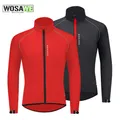 WOSAWE-Coupe-vent de cyclisme pour homme veste de coulée coupe-vent imperméable VTT course à