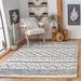 Red 72 x 48 x 1.61 in Indoor Area Rug - Union Rustic Giguere Southwestern Ivory/Blue Area Rug Polypropylene | 72 H x 48 W x 1.61 D in | Wayfair