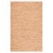 White 36 x 0.39 in Area Rug - Bay Isle Home™ Handmade Flatweave Brown Area Rug Leather/Cotton | 36 W x 0.39 D in | Wayfair