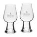 Bowie State Bulldogs 2-Piece 18.25oz. Luigi Bormioli IPA Glasses Set