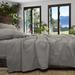 Jennifer Adams Home 300 Thread Count 100% Percale Sheet Set 100% cotton in Gray | Queen | Wayfair 001-24279